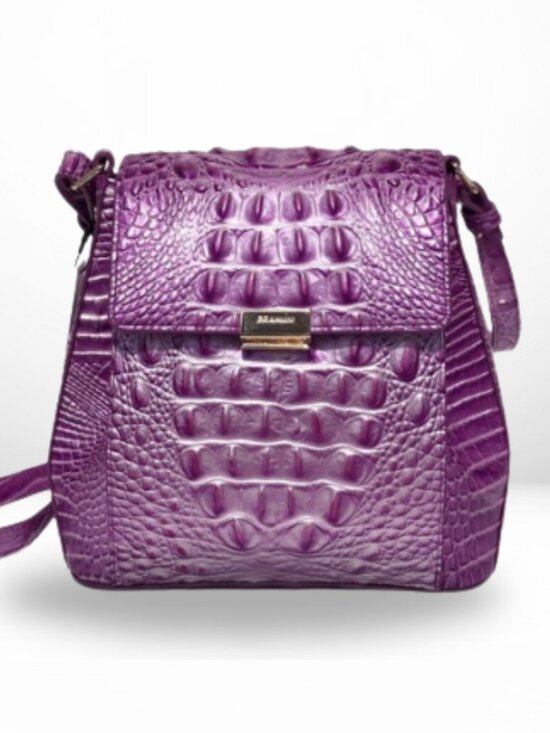 Brahmin Handbags - Brahmin Margo Crossbody in Lilac Essence Melbourne — New With Tags